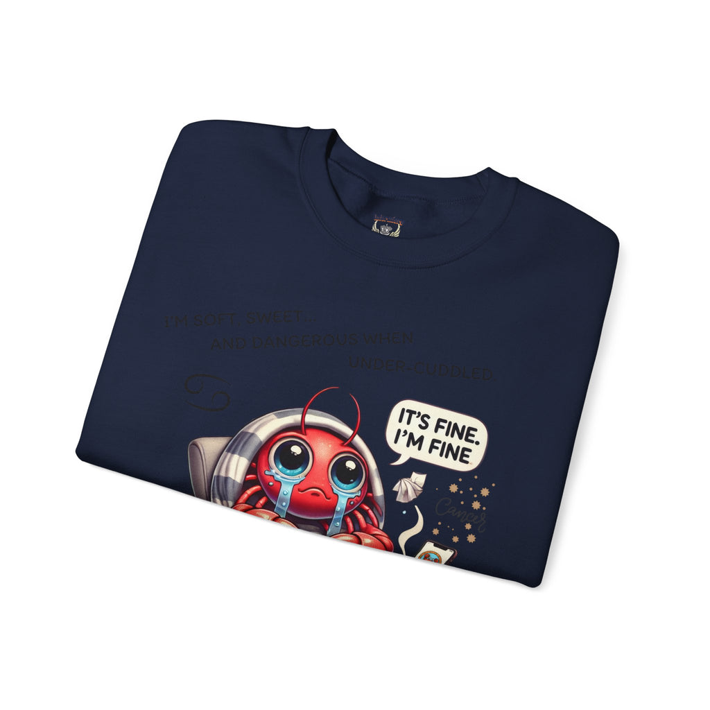 Cute Lobster Crewneck Sweatshirt, Cozy Sweatshirt for Spring, Fun Gift for Lobster Lovers, Cute Casual Wear, Weekend Vibes