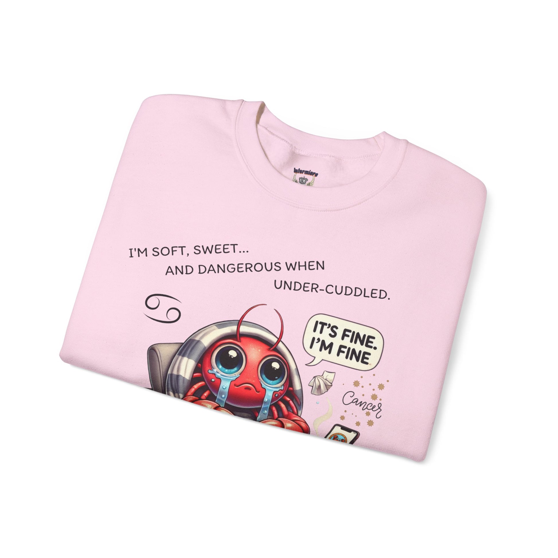 Cute Lobster Crewneck Sweatshirt, Cozy Sweatshirt for Spring, Fun Gift for Lobster Lovers, Cute Casual Wear, Weekend Vibes