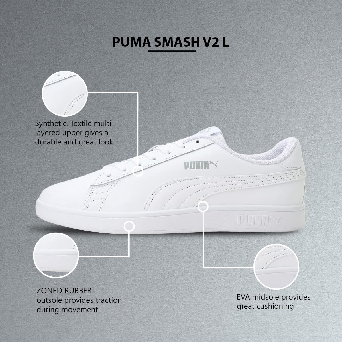 Puma Puma Smash V2 L SneakersUnisex - Adulto